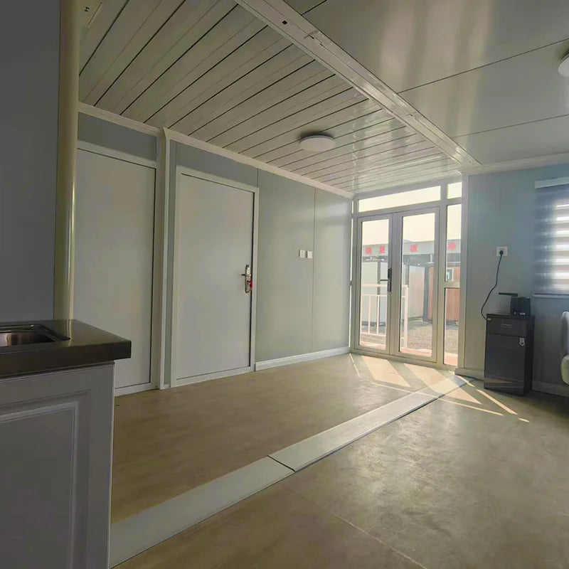 Easy Install Tiny House 20ft Expandable Container House With Bedroom Modern Prefab House