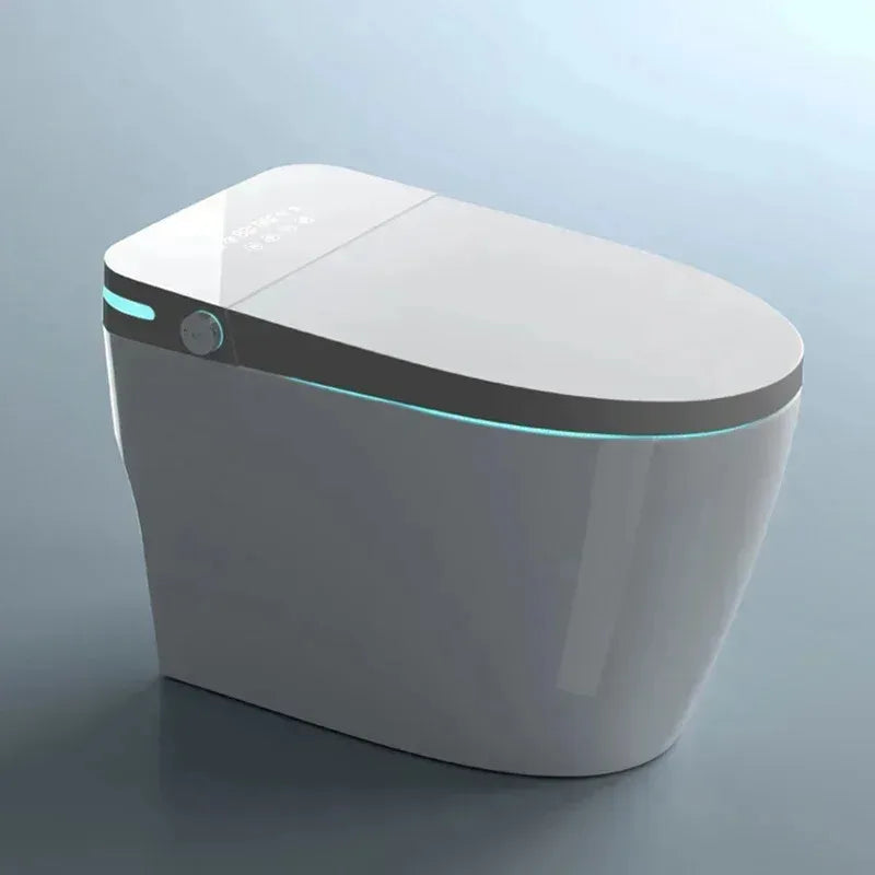 2026 Modern Ceramic Smart Toilet Automatic Motion Sensor Bidet Floor Standing Intelligent Bathroom Sanitary Ware Home Commode.