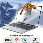 Xiaman 15.6" Intel Notebook PC Ultra Slim Laptop Intel Core i3-6100U 16GB RAM 1TB 2TB SSD Office Study Computer PC Windows 11