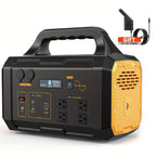 300W/1000W Portable Power Station, 299Wh/1024Wh Solar Generator with AC Qutlet/2 DC Ports/3 USB Ports Backup Battery/Power Supply for Qutdoor Trip RV Camping Emergency Survival Gear Travel Hunting Fishing Emergency (Excluding