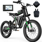 R3 45MPH Electric Dirt Bike 60V25Ah 1200Wh Battery 6000W Electric Bike Max 50Miles 19" Motorcycle Dual Hydraulic Brake