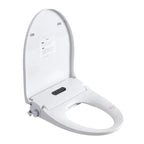 Heated Smart Bidet Seat with Adjustable Water Temp & Pressure, Side Control, Automatic Nozzle Clean, Night Light, Portable Toilet Attachment