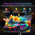 KTC 27 Inch 4K Gaming Monitor, Dual Mode UHD 160Hz & FHD 320Hz, Fast IPS, HDR400 90W Type-C, HDMI 2.1 & DP 1.4 H27P6