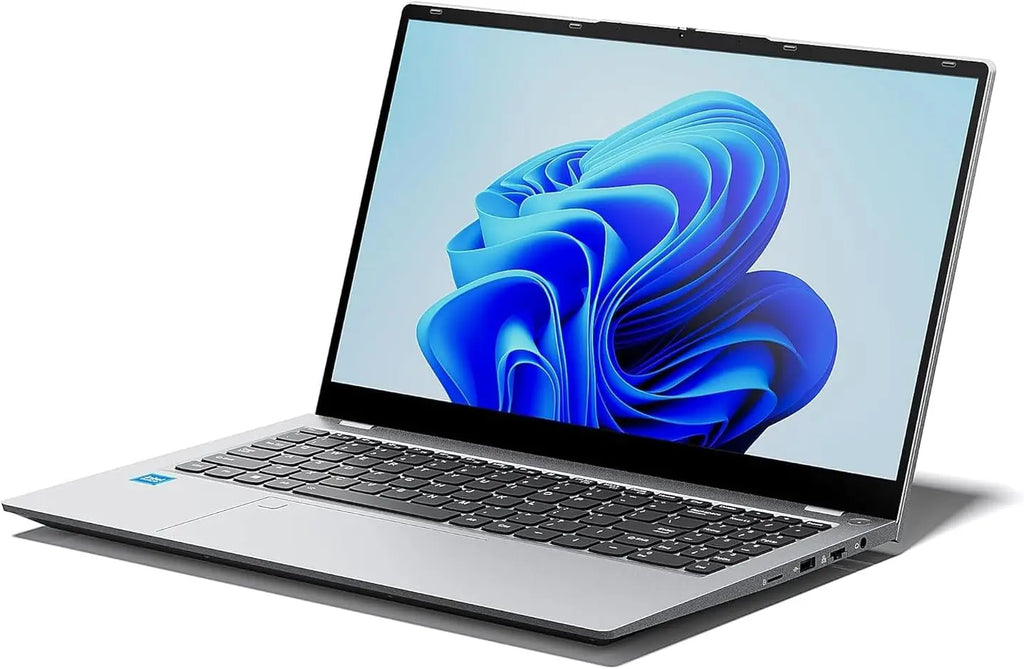 15.6" FHD IPS Business Laptop, Intel i5-12450H (8-Core) Portable Student Laptop, 16GB RAM 1TB PCIe SSD, Backlit KB, Fingerprint, WiFi6, USB-C/HDMI Notebook Computer for School, Home Office, Grey