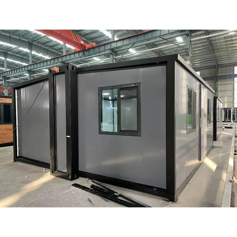 Prefabricated House 2 3 Bedroom With Furniture Portable Foldable House Mobile Tiny Home for Sale 20ft Expandable Container House