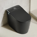 Advanced Function Smart Round Bowl Toilet With Seat Heating Remote Control Smart Toilet