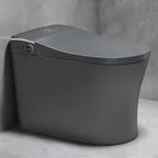 Sanitary Ware Grey Ceramic Intelligent Toilet Bathroom Automatic Wc Commode Smart Toilet for Hotel Bathroom