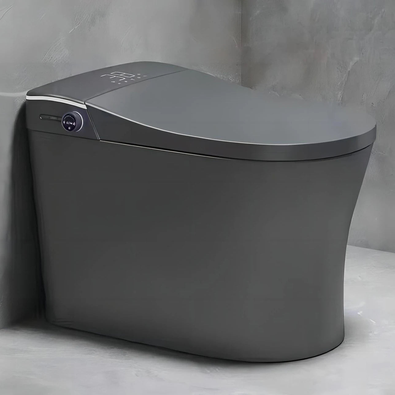 Sanitary Ware Grey Ceramic Intelligent Toilet Bathroom Automatic Wc Commode Smart Toilet for Hotel Bathroom