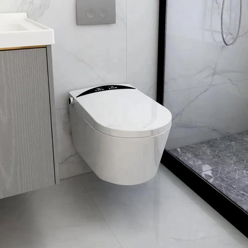High Quality Modern Floor Mounted Automatic Dual-flush Electric Toilet Heated Seat Air-drying Intelligent Smart One Piece