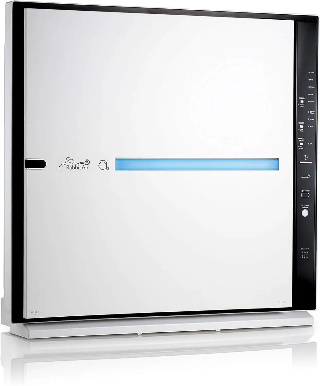Wall Mountable Rabbit Air MinusA2 Ultra Quiet HEPA Air Purifier For Home Large Room Eliminate Allergies Dust Mold Smoke VOCs SPA 780N White Germ Defense