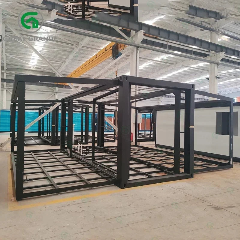 Customized Foldable Office Rooms Tiny Home Container Ready 20ft Live Houses Luxury Mobile Homes House With Roof