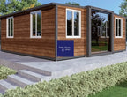 Customized 40ft Modern And Luxury Foldable House To Live In, Portable And Foldable Prefabricated Tiny House Kit To Live In