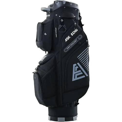 14-Way Organizer Golf Cart Bag, Premium with Handles and Rain Cover for Men