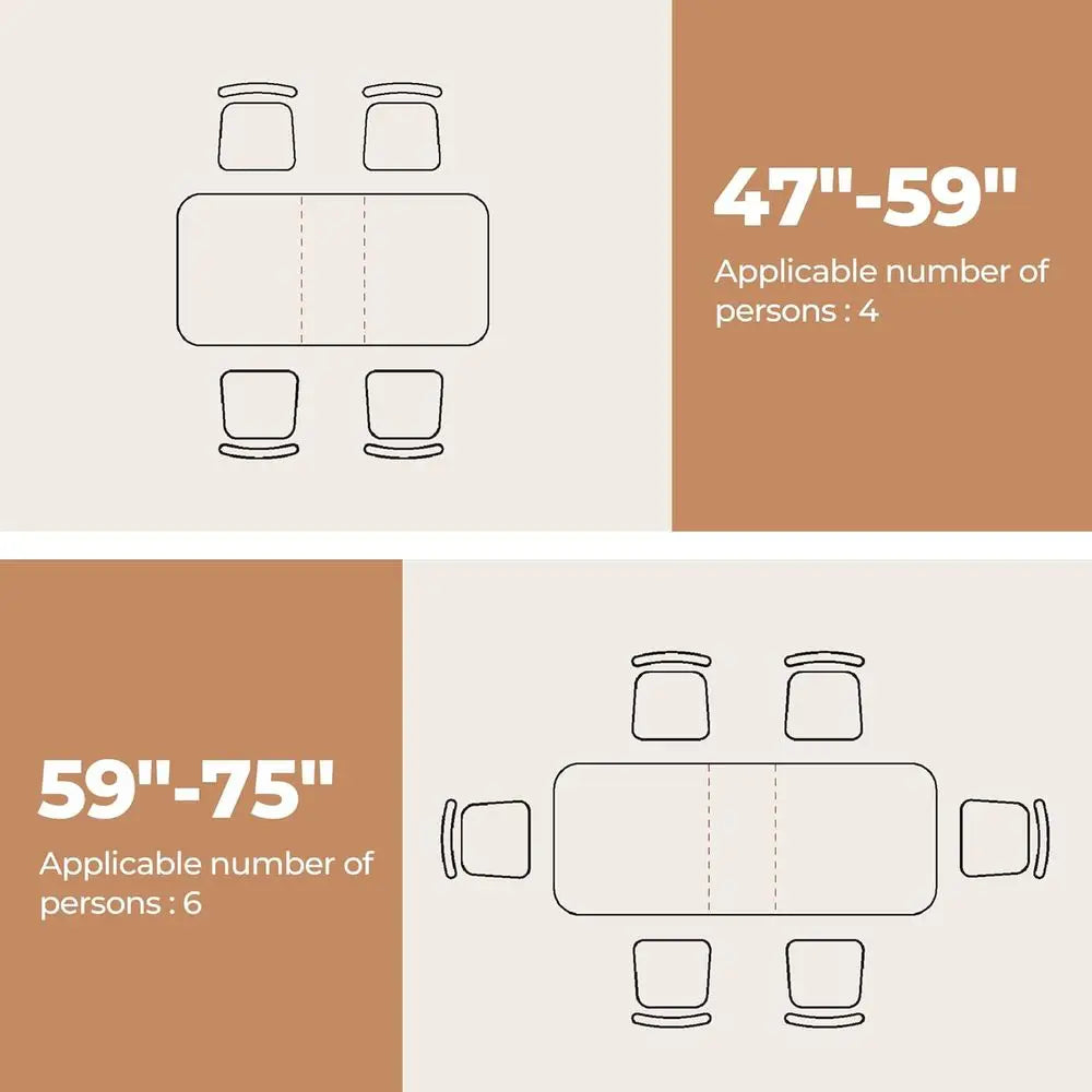 5-Piece Dining Set with Chairs, Compact Modern Table for 4, Kitchen & Dining Furniture, Rubberwood and Oak Veneer