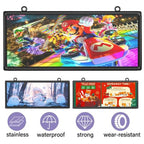 Outdoor Full-Color P6 LED Display 103x45 Cm Advertising Video Screen for Business Advertising Image Signs Message Board