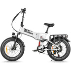 SAMEBIKE RS-A02Pro Folding Fat Tire Electric Bike 1000W All Terrain Snow Mountain Ebike For Adults 48V 15Ah High Capacity Battery Dual Suspension Off Road Adventure Bicycle