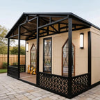 Luxury Mini Container Cottage House Homes - Modern Mobile Prefab Light Steel Tiny House Flat Pack Villa
