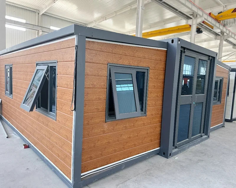 Mobile House Prefab Expandable Container House Mansion Foldable Steel Structure 40ft Waterproof Panoramic Tiny Home Hot