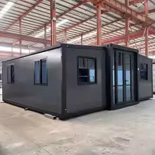 Folding Steel Mobile Container House Tiny Home Modular Foldable Prefab Casa De Container House Fast Assemble for Sale