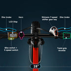 Cybervelo 1000W High-Speed Brushless Electric Bike 20 Inch Fat Tire Folding Design for Adults 48V Removable Battery up to 80 Miles Range Commuter E-Bicycle EK4