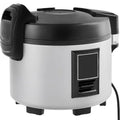 Commercial Rice Cooker, 70-Cup Rice Cooker, 15.85 Qt / 15 Liter Large Rice Cooker and Warmer with Nonstick Inner Pot, Fast Cooking and 12-Hour Keep Warm, with Rice Cup and Paddle, for Restaurant