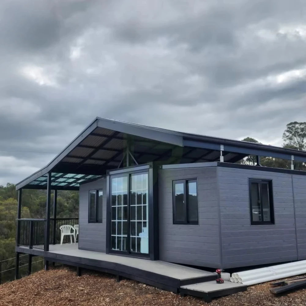 Customized 2025 Customized Luxury Prefabricated Expandable Container House Tiny Prefab Houses Australia Standard