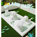 20ft Large  Commercial Inflatable Obstacle Course Bounce House Dry/Water Park Splash Pad Soft Play  Ball Pit Playground For Party Birthday