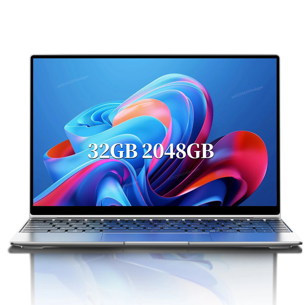 Ship from RU 14.1" Laptop 32GB 2TB Intel Core i7 8650U Windows 11 Gaming Computer PC Gamer office Notebook 1920*1080 HD