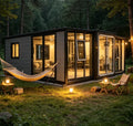 Customized Prefab Tiny Small Home Office 1 2 3 Bedroom Modular Container House Prefabricated With Shower And Kitchen