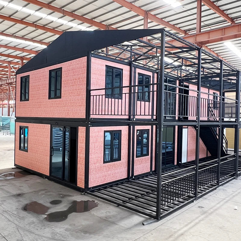 Easy Install Tiny House 20ft Expandable Container House With Bedroom Modern Prefab House