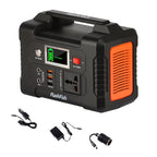 【Sale】Flashfish E200 Power Station 200W Solar Generator 151WH Battery AC DC Outdoor Camera Drone Power Supply Solar Charge