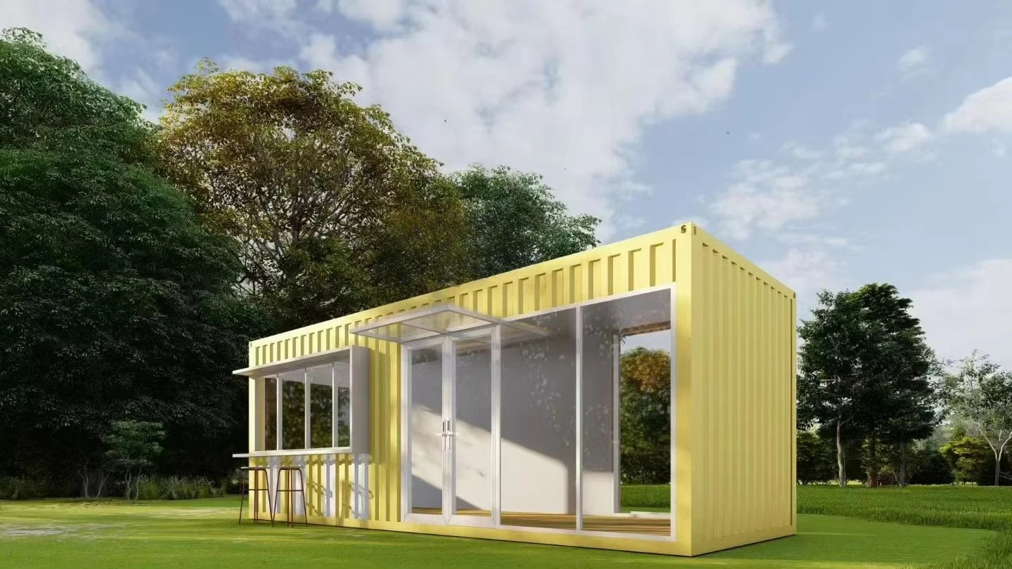 Flat Pack Foldable House Prefabricated Tiny House with Bathroom & Kitchen