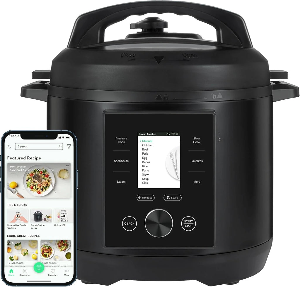 Electric Pressure Cooker 6 Quart 10-in-1 Multi-Functional Slow Cook Function Rice Cook Function All Seasons Universal
