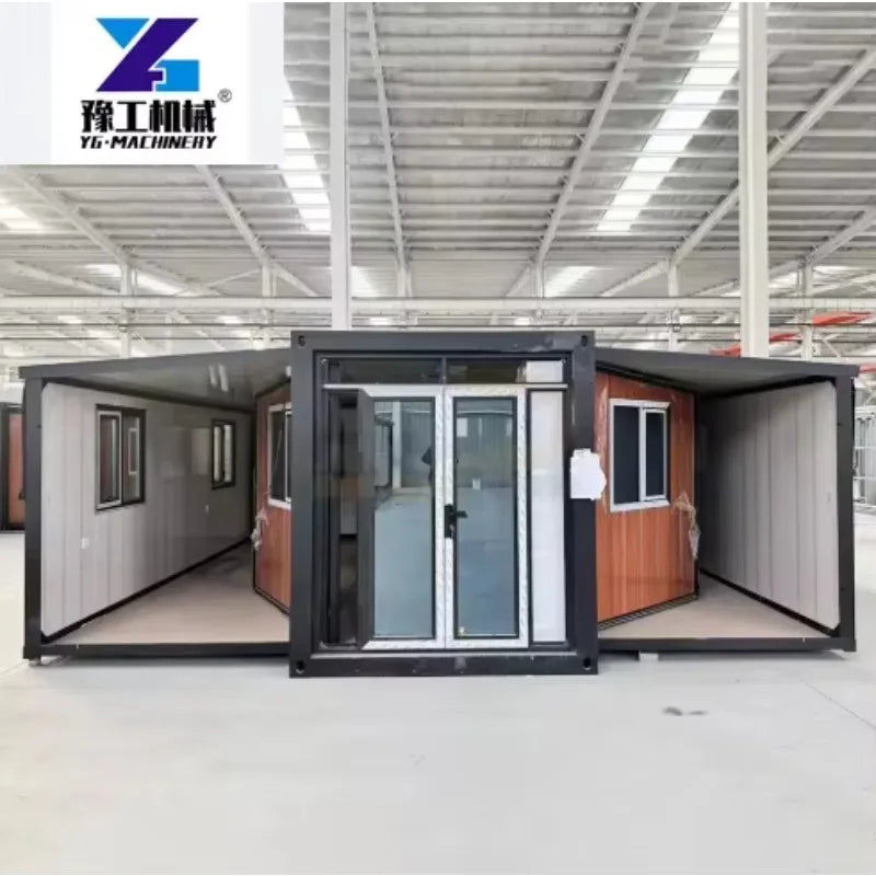 40ft Expandable Prefabricated Modular Foldable Container House Mobile Tiny Home Low Price Casa Maison Fertighauser