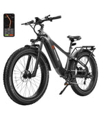 FREEDARE Electric Bike for Adults 750W BaFang Motor,48V20Ah Battery,GPS Smart App Mountain Ebike 26x4 Fat Tire Electric Bicycle