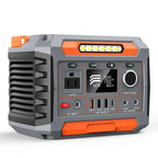 300W Portable Power Station, Emergency Power Bank, Outdoor Generator, 270Wh/72,800mAh/3.7V, With Built-In Lighting And Wireless