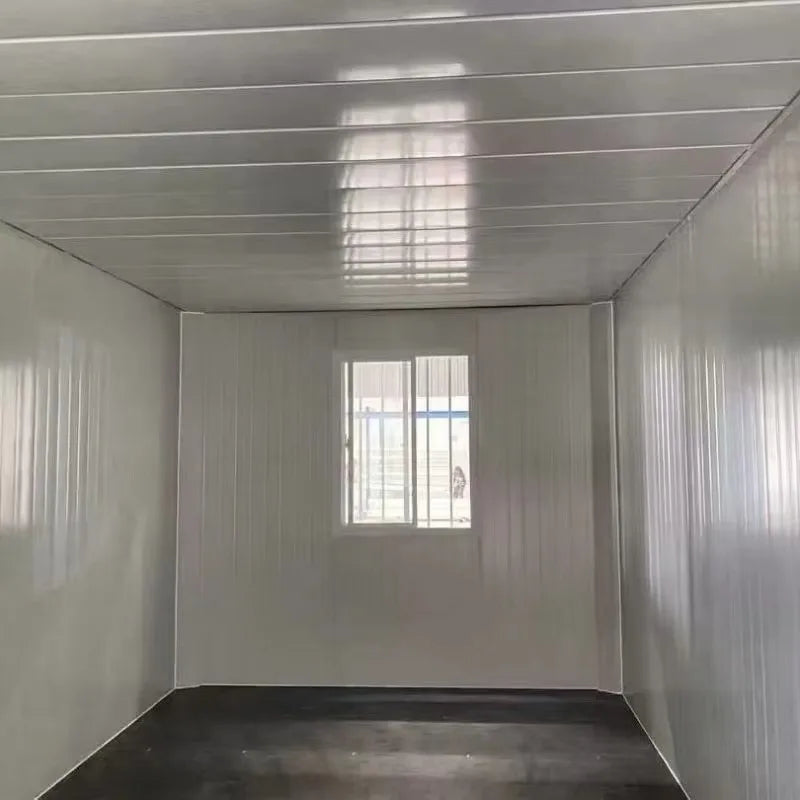 Premium 20ft Expandable Folding House Double Wing Prefabricated Modular Cabin Waterproof Portable Outdoor Office Tiny Home