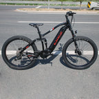 US Warehouse AKEZ 27.5" Electric Bike 48V 500W Bafang Motor, 13Ah Lithium Battery Powerful Adult E-Bike