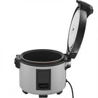 Commercial Rice Cooker, 70-Cup Rice Cooker, 15.85 Qt / 15 Liter Large Rice Cooker and Warmer with Nonstick Inner Pot, Fast Cooking and 12-Hour Keep Warm, with Rice Cup and Paddle, for Restaurant