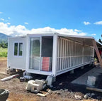 Mobile House Prefab Expandable Container House Mansion Foldable Steel Structure 40ft Waterproof Panoramic Tiny Home Hot