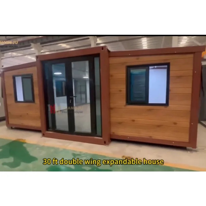 Mobile House Prefab Expandable Container House Mansion Foldable Steel Structure 40ft Waterproof Panoramic Tiny Home Hot