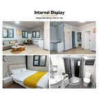 Customized 40ft Expandable Container House Modular Container House with Customized Color Tiny Homes 2 Bed Room Ready to Ship