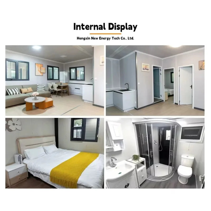 Customized 40ft Expandable Container House Modular Container House with Customized Color Tiny Homes 2 Bed Room Ready to Ship