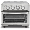 Air Fryer Toaster Oven 1800W 8-in-1 with Air Fry, Convection, Broil & Warm, 0.6 Cu Ft, 60-Min Timer, Stainless Steel