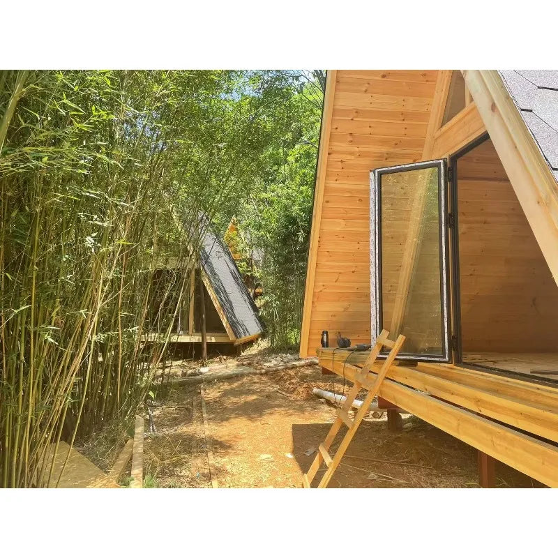 Triangle Wooden House Tiny House Cabin House Prefabricated Buildings for Resort Hotel