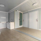 Modular Prefabricated Container House 20ft Steel Expandable Folding 2-3 Bedrooms Customized Living Space