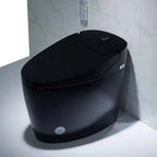 Western Matte Black Color One Piece Ceramic Modern Bathroom Electric Bidet Automatic Smart Wc Intelligent Toilet