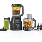 Kitchen System Food Processor & Blender 1800W with BlendSense, 8-Cup Bowl & 24-oz Cup for Smoothies and Salsa