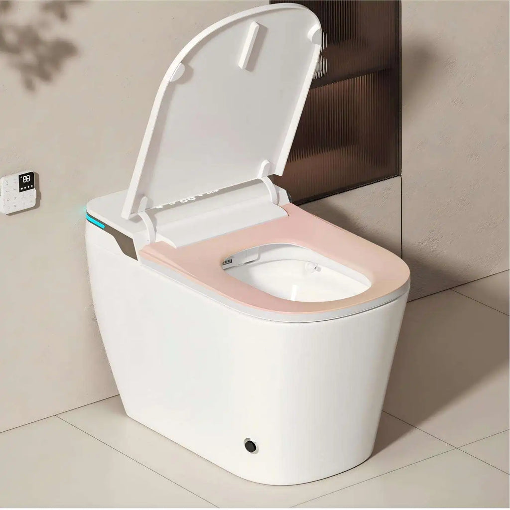 USA Free Shipping Electric Bidet Smart Toilets Bowl Automatic Cover Flushing Commode Heated Seat Modern Electric Smart Toilets