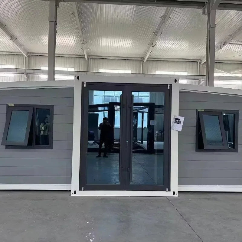 Folding Container House Prefab Expandable 36㎡ Container House Modern 2 Bedroom Hotel Office Foldable Portable Mobile Tiny Homes